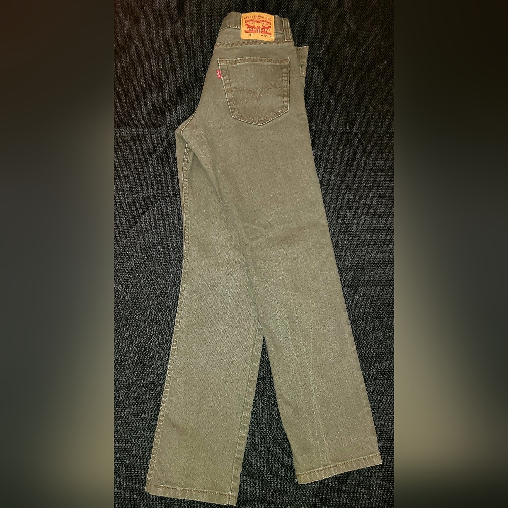 Levi's Olive Denim Jeans